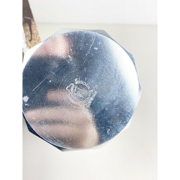 Vintage Pezzetti Italexpress 6 Cup Stovetop Espresso Coffee Maker Italy New! - Picture 9 of 12